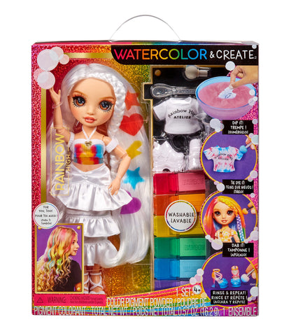 Rainbow High Watercolor Create Fashion DIY Doll