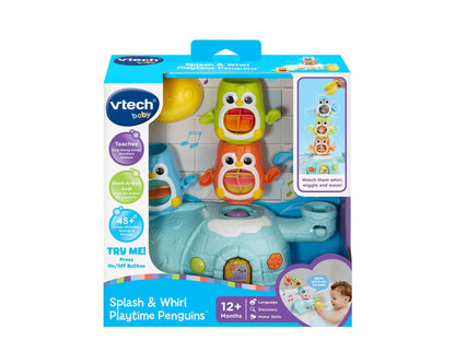 Splashy Arctic Adventure Playtime Penguins Interactive Bath Toy