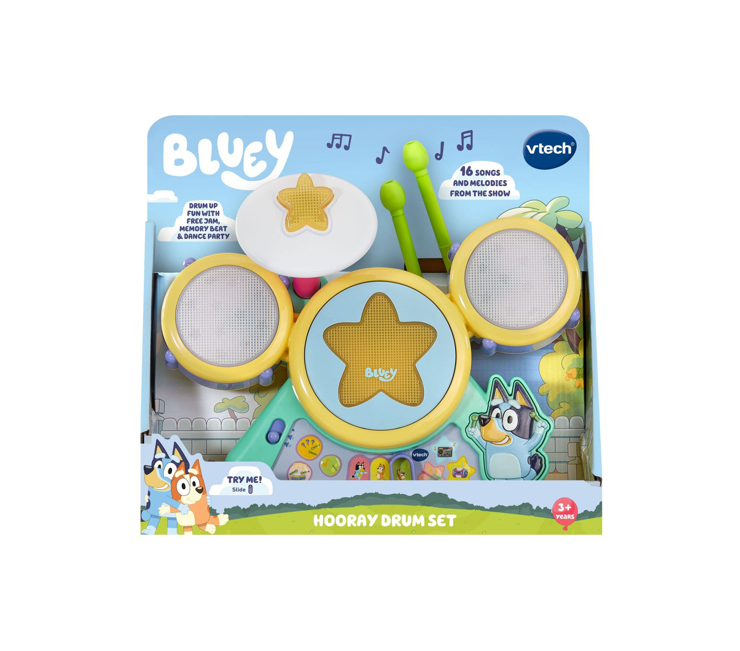 VTech Bluey Hooray Drum Set