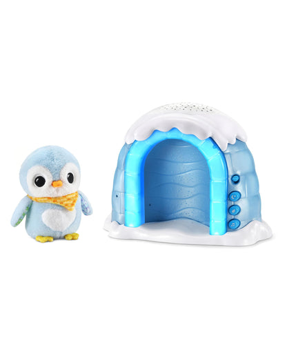 VTech Baby Soothing Starlight Igloo with Plush Penguin