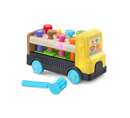 TapaPeg Interactive Wooden Truck for Toddlers