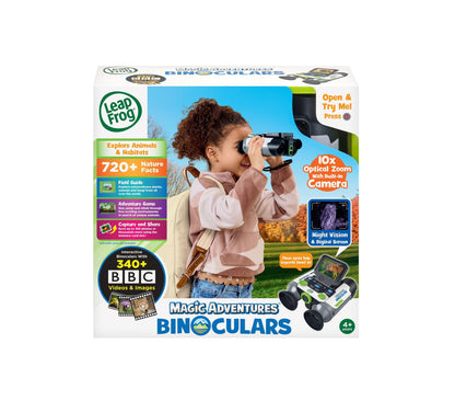 LeapFrog Magic Adventures Binoculars - Interactive Digital Camera with Night Vision