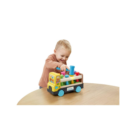 TapaPeg Interactive Wooden Truck for Toddlers