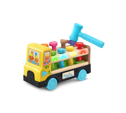 TapaPeg Interactive Wooden Truck for Toddlers