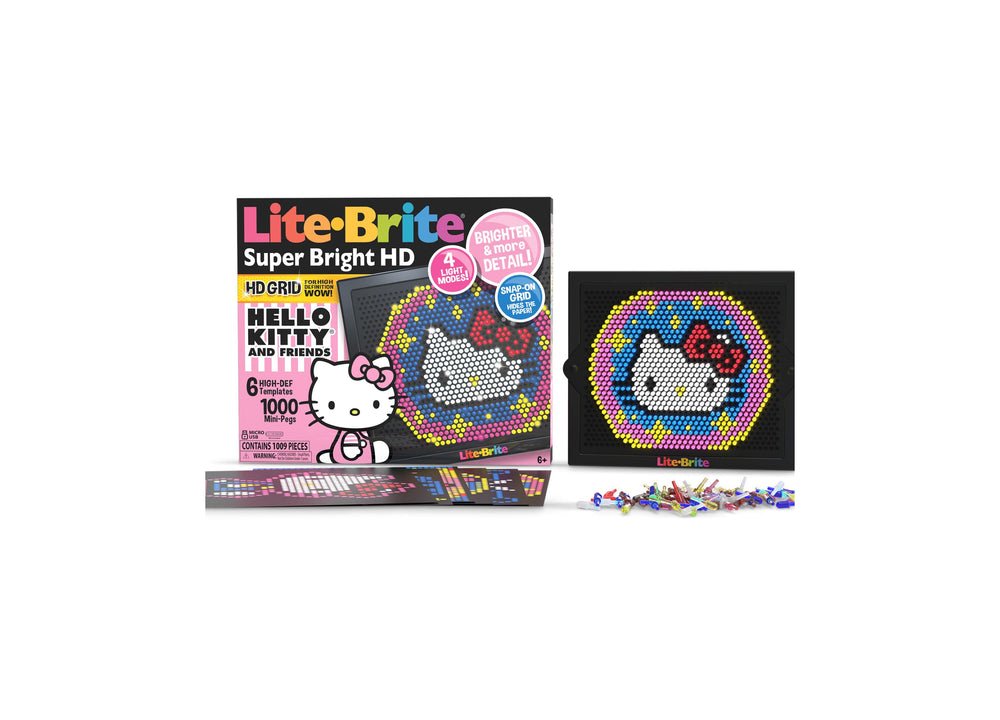 Lite Brite Super Bright HD Hello Kitty Edition