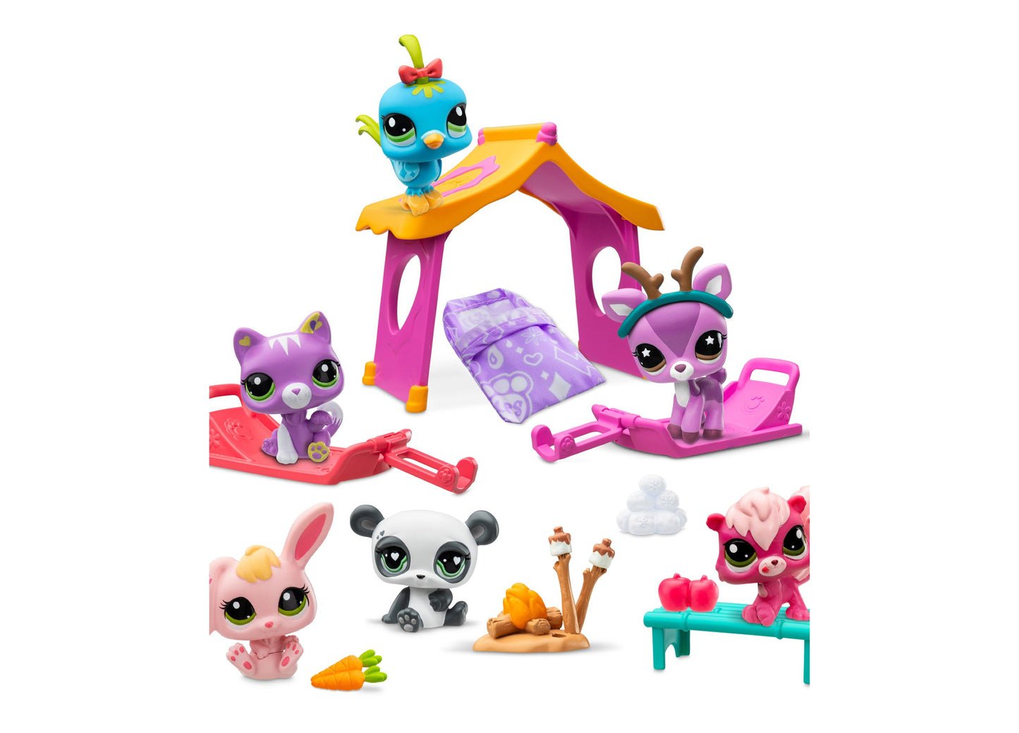 Littlest Pet Shop Winter Wonderland Play Plack