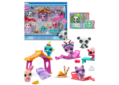 Littlest Pet Shop Winter Wonderland Play Plack