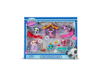 Littlest Pet Shop Winter Wonderland Play Plack