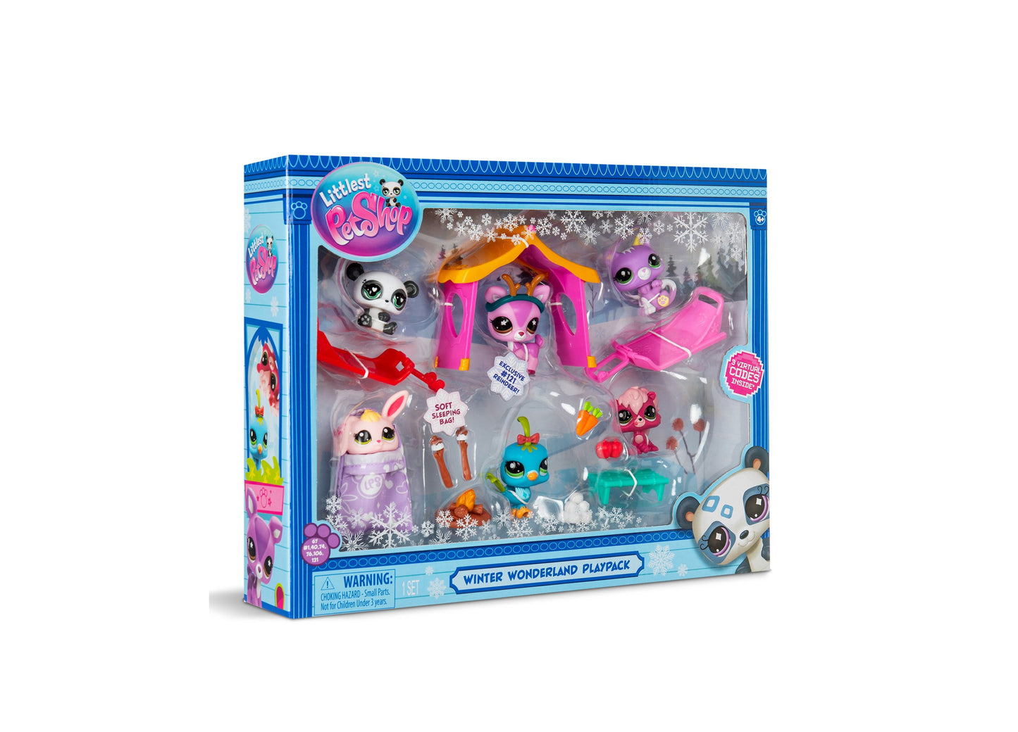 Littlest Pet Shop Winter Wonderland Play Plack