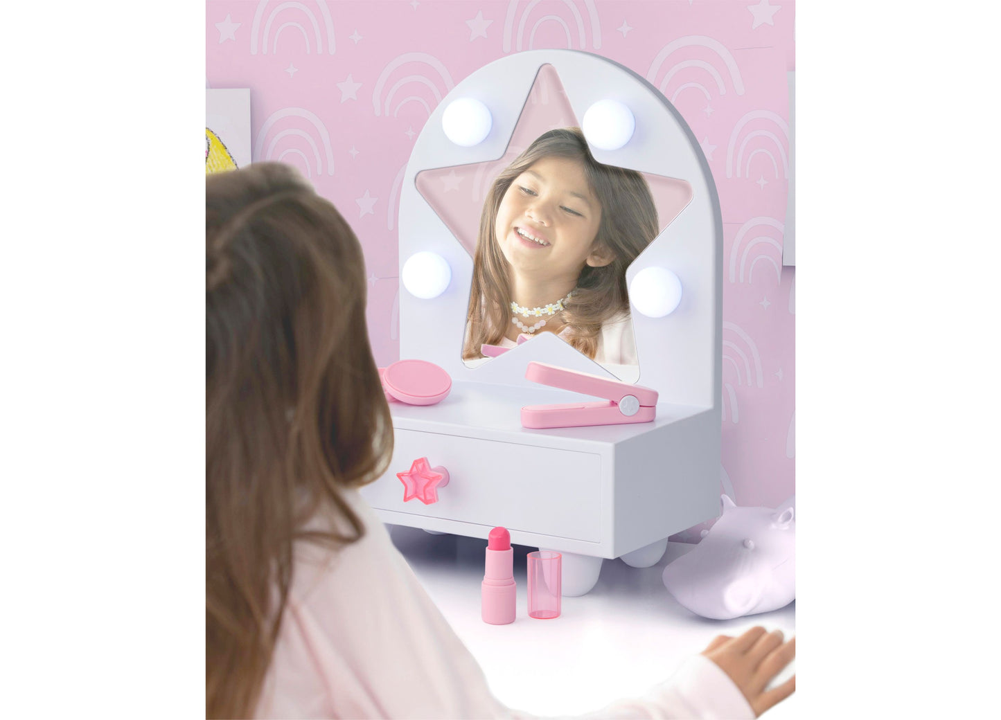 Geoffrey's Toy Box Starlight Glam Light-Up Vanity Playset - Exclusive for Macy's