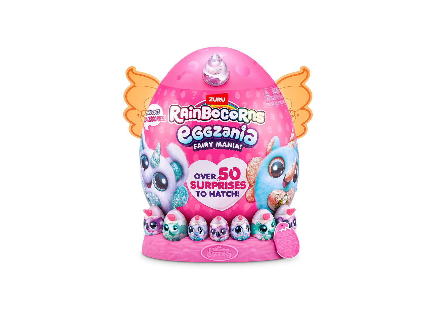 Rainbocorns Eggzania Fairy Mania Plush Toy