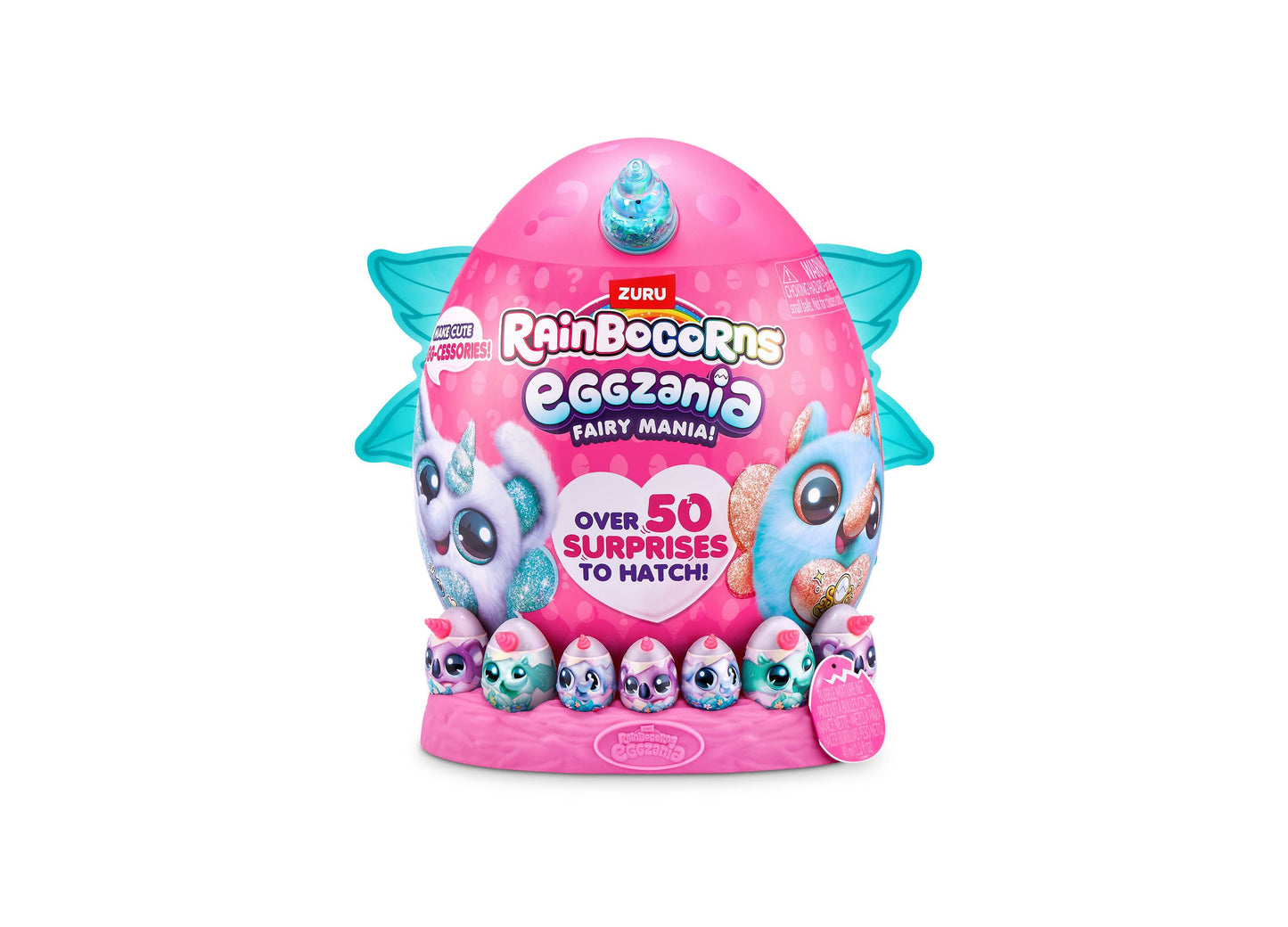 Rainbocorns Eggzania Fairy Mania Plush Toy