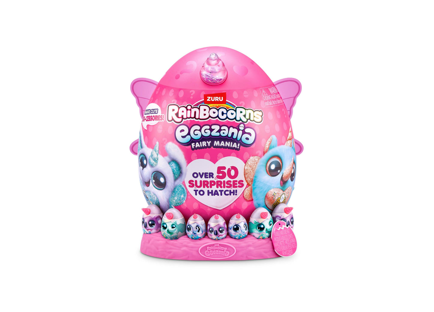 Rainbocorns Eggzania Fairy Mania Plush Toy