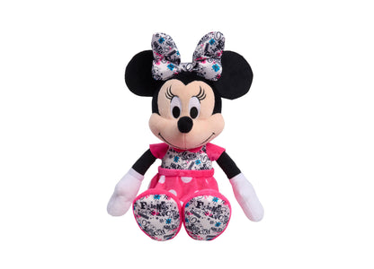 Disney Minnie Mouse 25 inch Pink Polka Dot Dress Plush