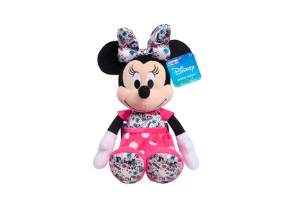 Disney Minnie Mouse 25 inch Pink Polka Dot Dress Plush