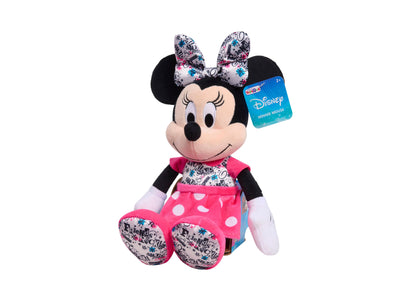 Disney Minnie Mouse 25 inch Pink Polka Dot Dress Plush