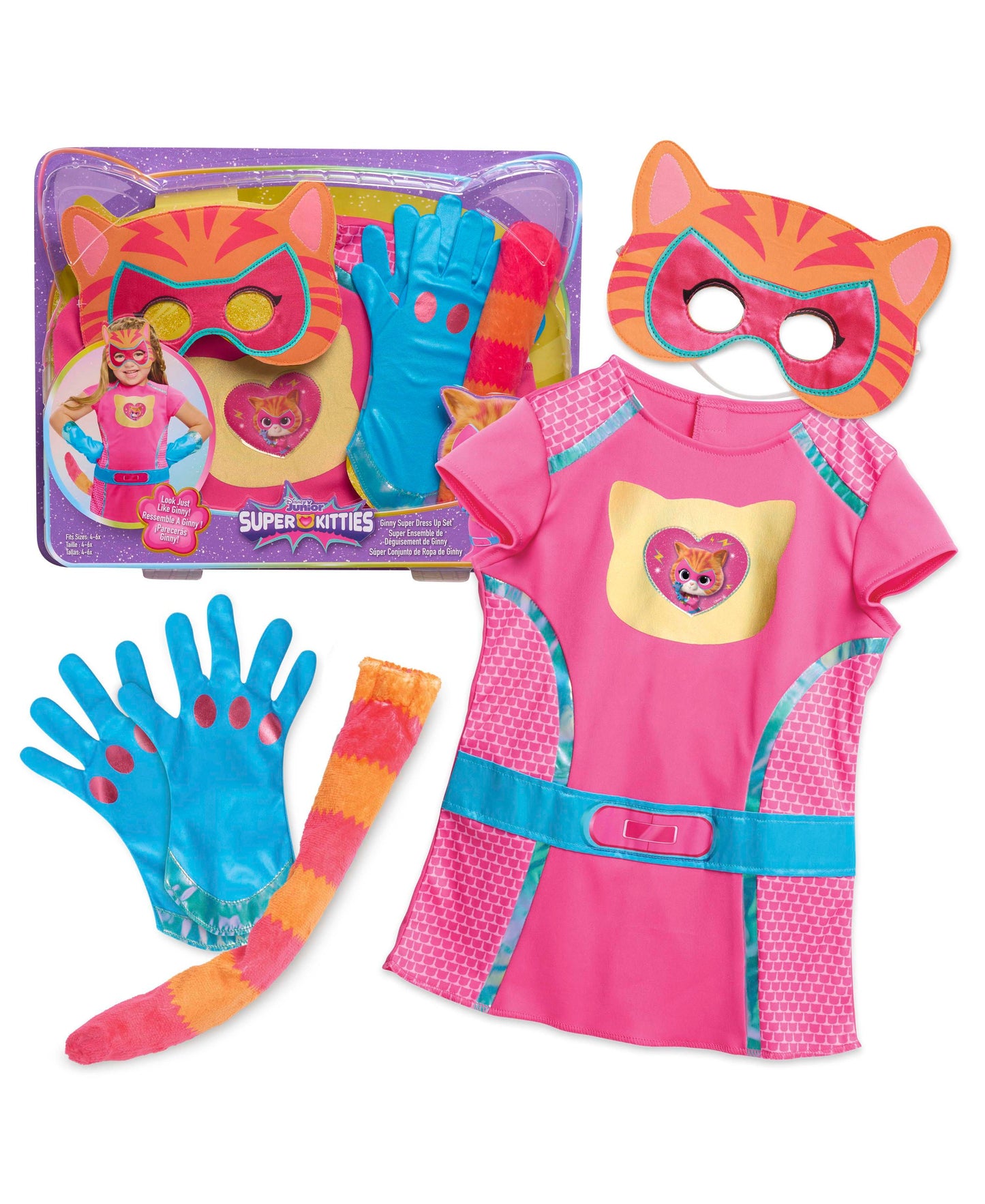 SuperKitties Galactic Nighty Dress-Up Set