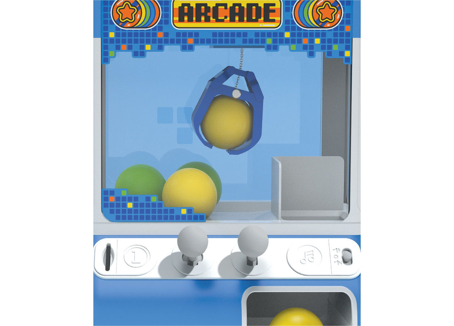 Geoffrey's Toy Box Arcade Claw Machine Ultimate Prize-Winning Game