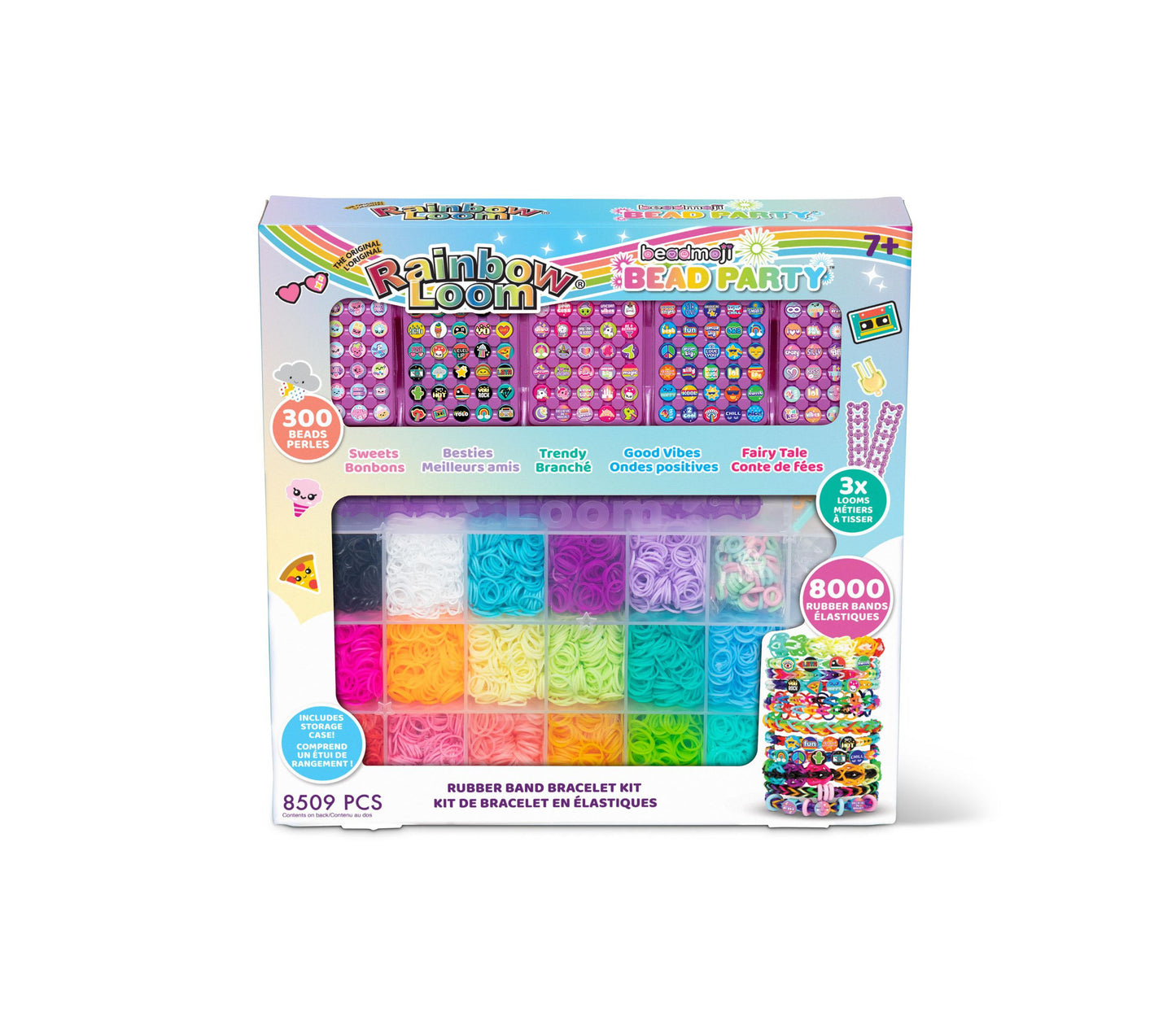 Rainbow Loom Beadmoji Design Station Bracelet Making Kit