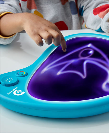 Discovery Kids LED Glow Drawing Palette with Light-Up Stylus