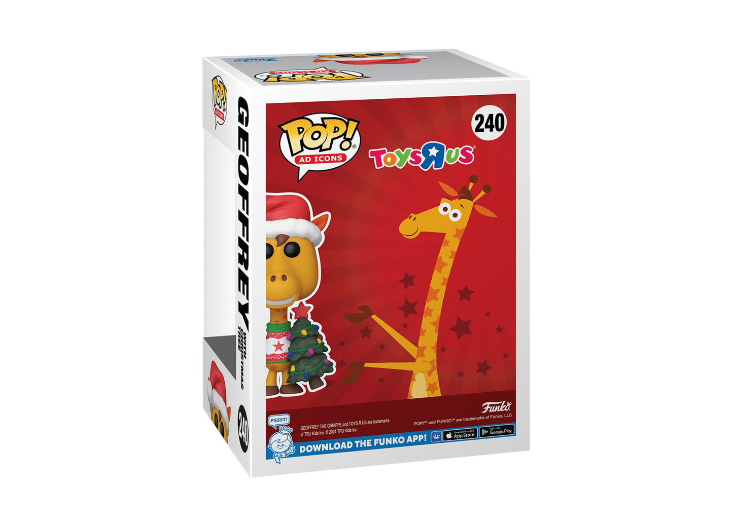 Funko Pop Ad Icons: Geoffrey with Christmas Tree Vinyl Figures, Created for Macy's