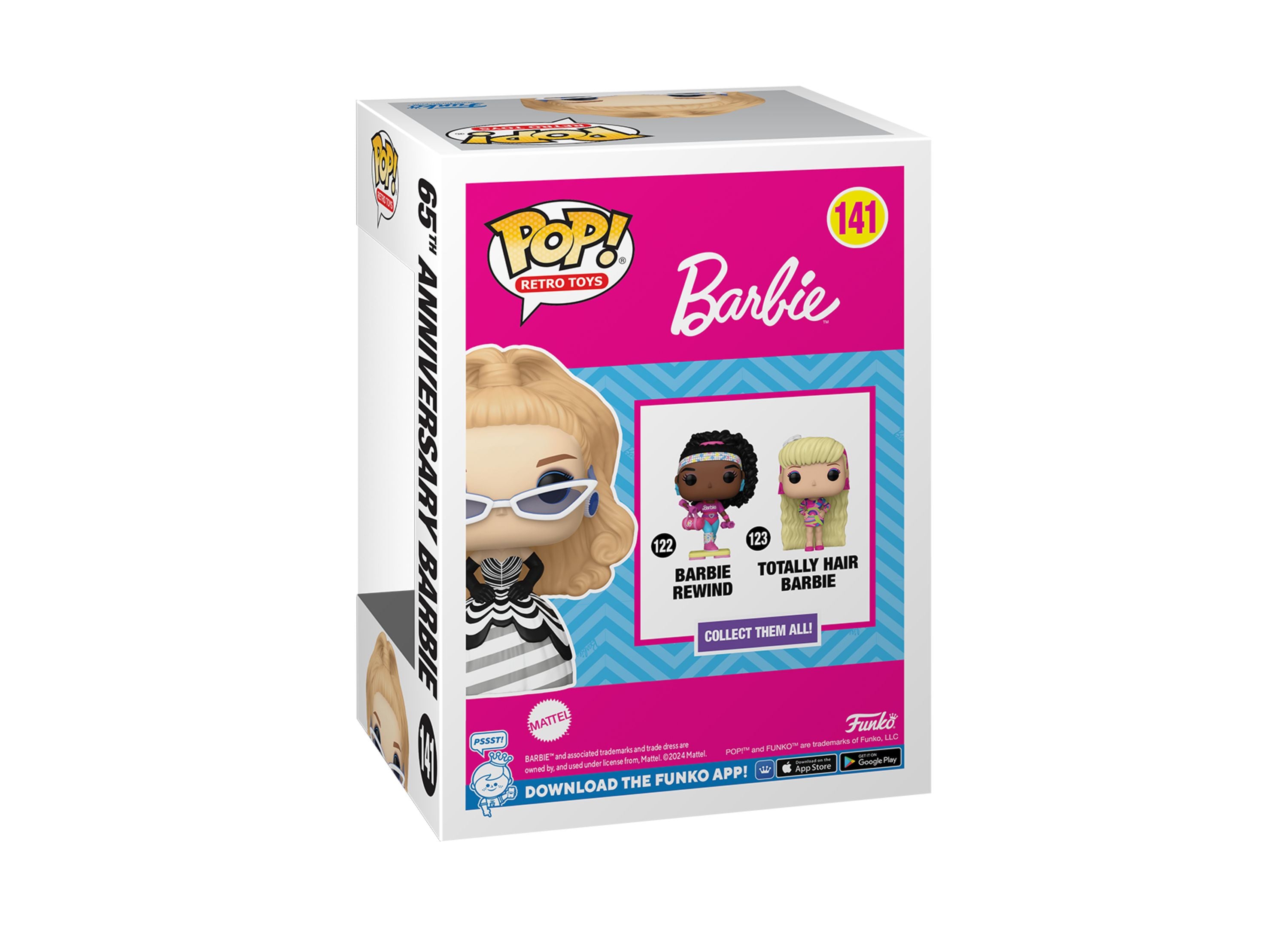 Funko Pop Retro Toys Barbie 65th Anniversary Barbie Vinyl Figures