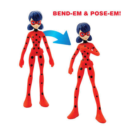 TCG Toys Miraculous Ladybug Bend-Ems Action Figure