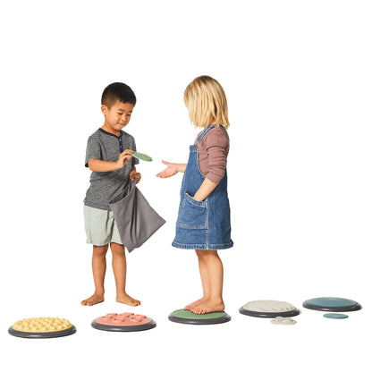 GONGE Tactile Discs Nordic - Sensory Development Rubber Game Set