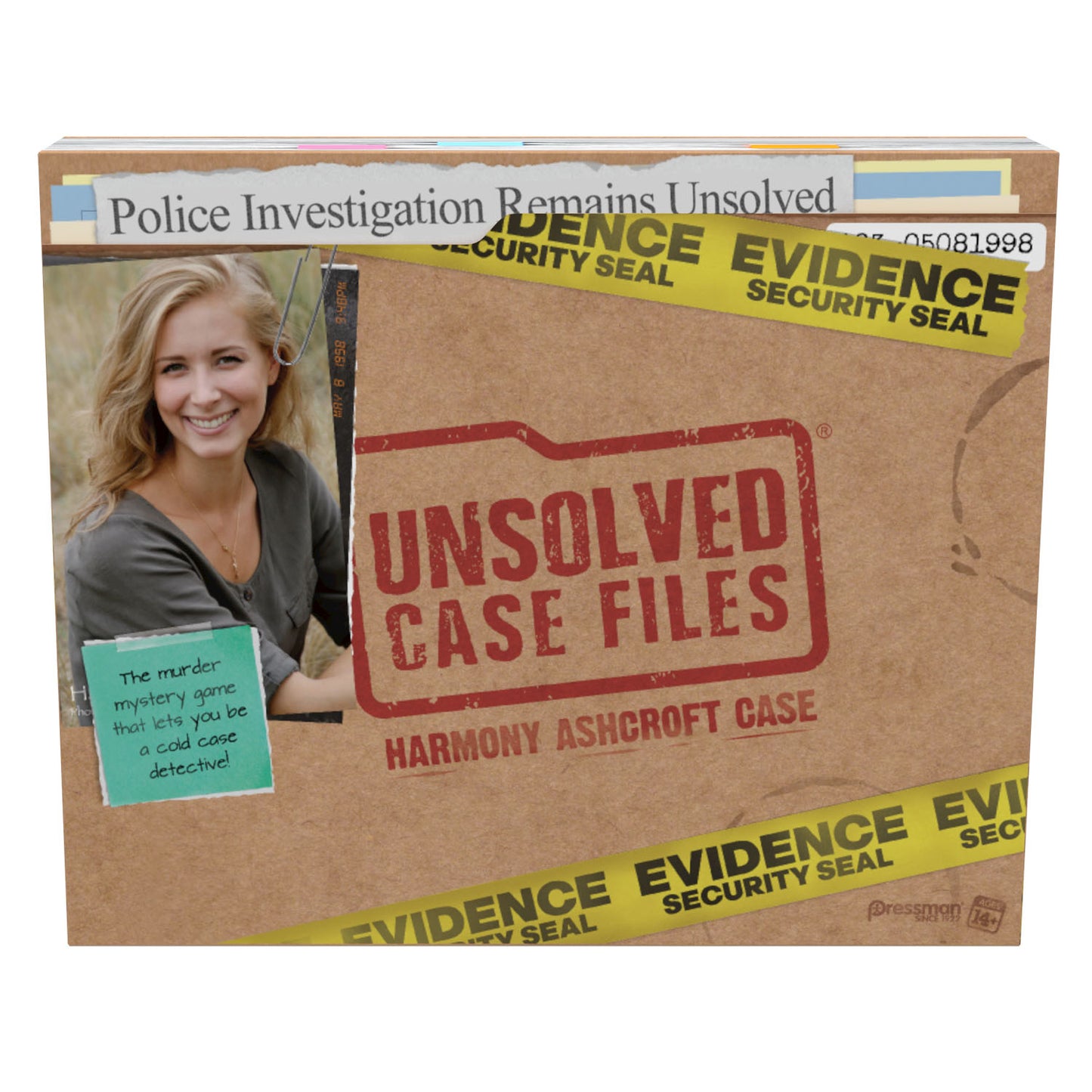 Pressman Unsolved Case Files Interactive Detective Game