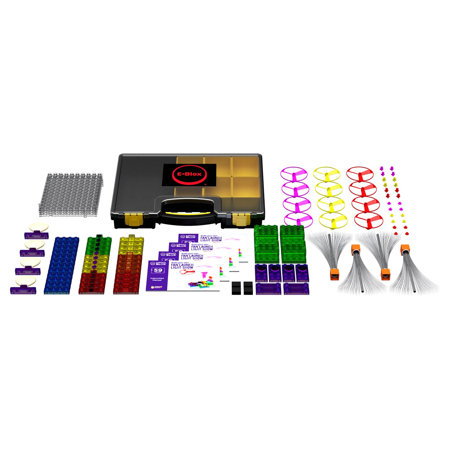 E-Blox Circuit Blox Class Set - 59 Projects - STEM Learning Toy