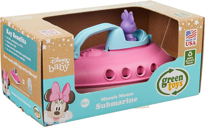 Green Toys Disney Baby Minnie Mouse Submarine - Dark Pink