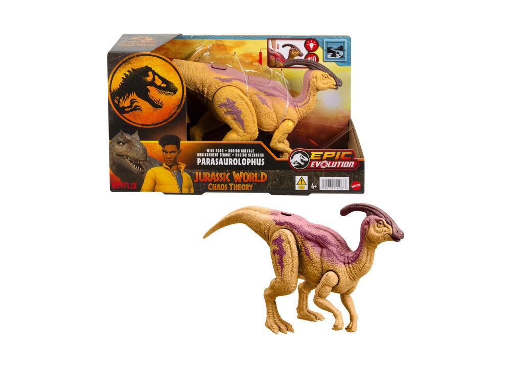 Jurassic Park Wild Roar Parasaurolophus Dinosaur Action Figure Toy