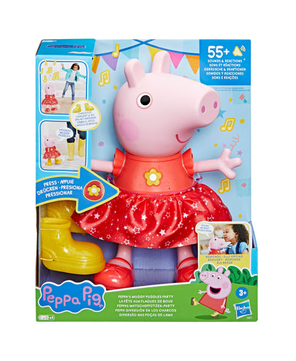 Peppa Pig Peppa's Muddy Puddles Party Interactive Doll