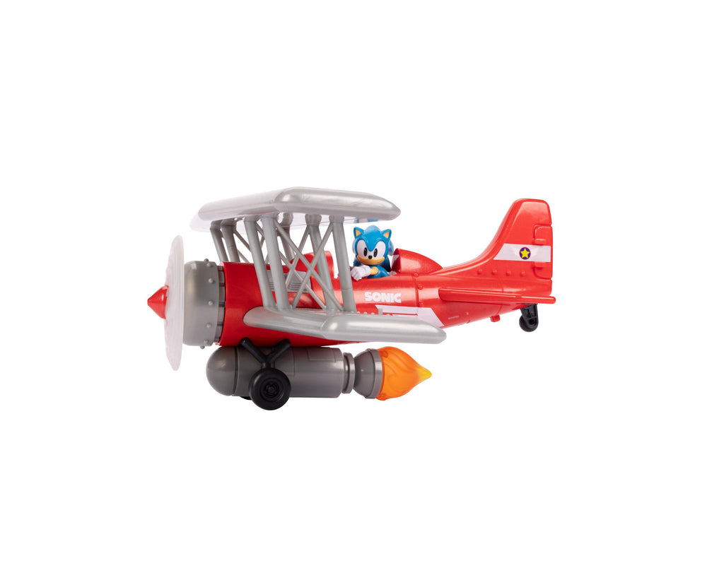 Sonic 2.5" Tornado Biplane Playset