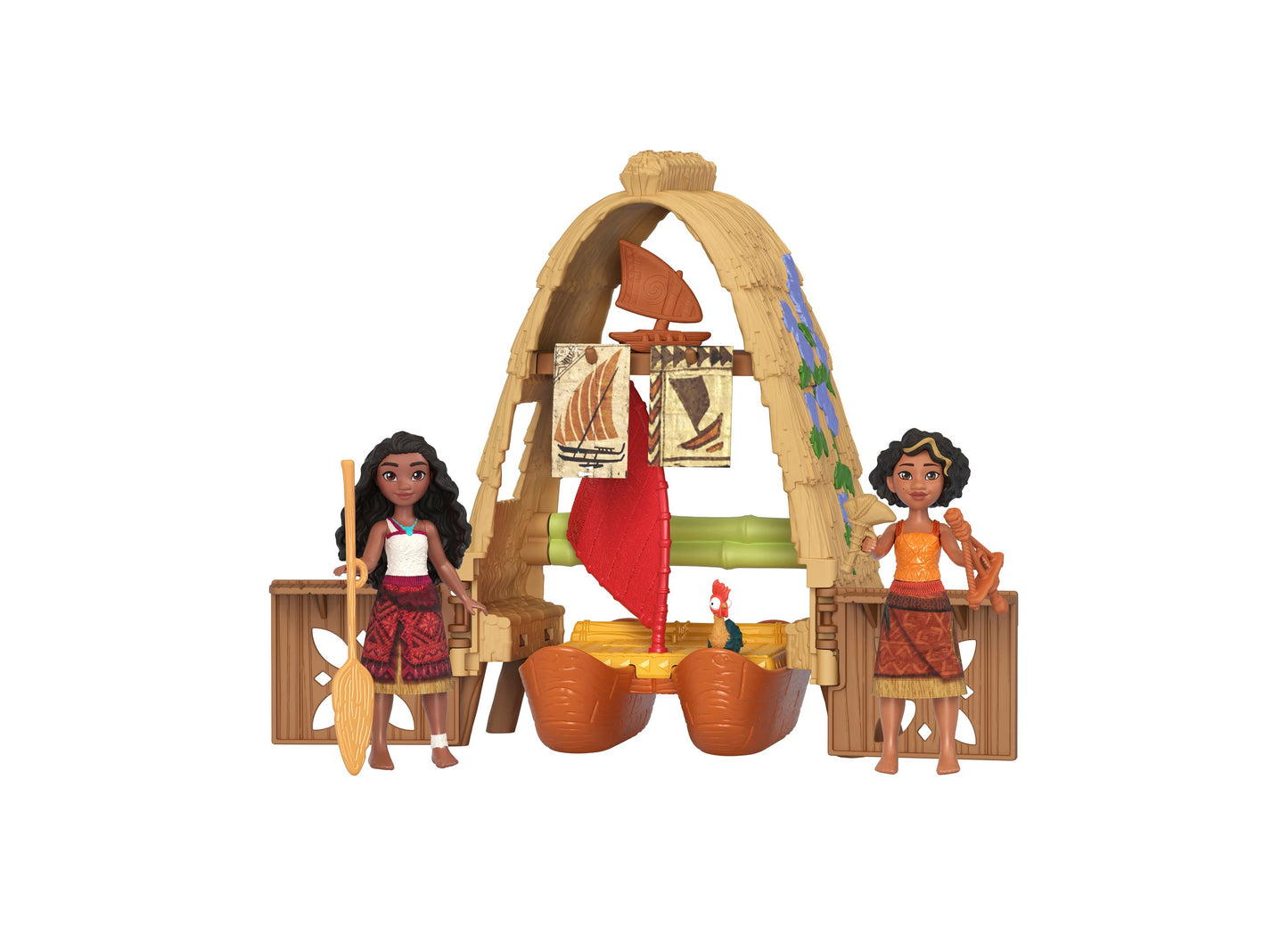 Disney Princess Moana 2 and Loto's Workshop Playset