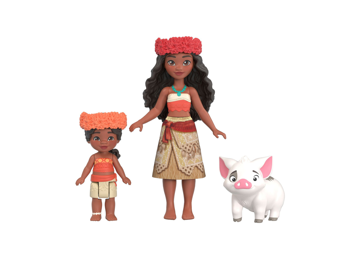 Disney Princess Moana 2 and Simea Village Home Playset