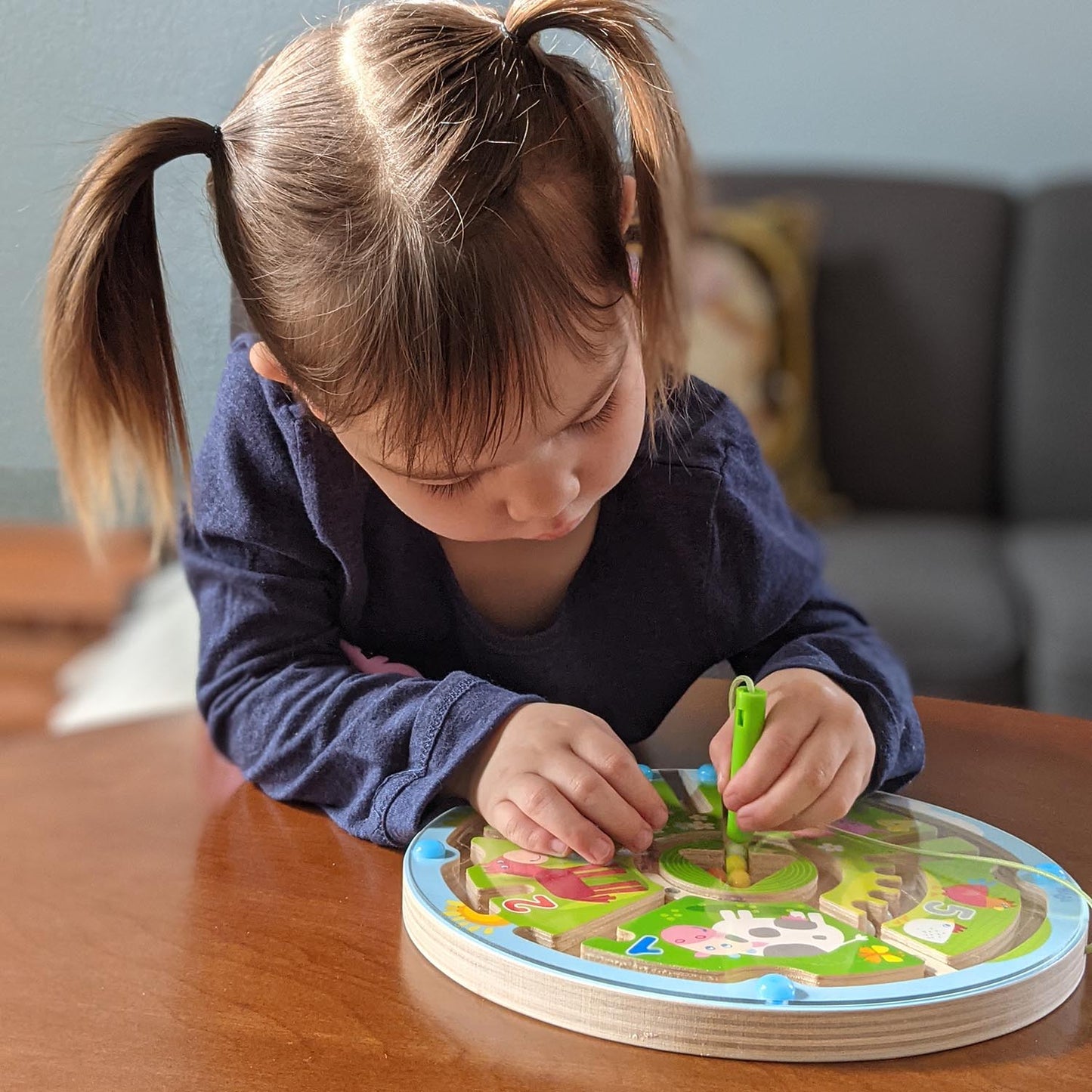 HABA Number Maze Magnetic Game - Educational STEM Toy for Toddlers