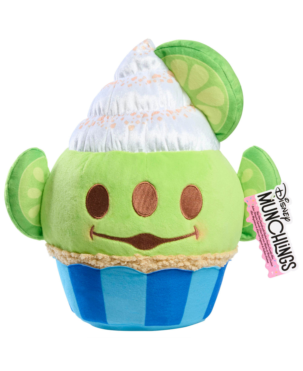 Disney Munchlings Squeeze-a-Munch Large Key Lime Cupcake with Graham Cracker Crumble Alien Plush