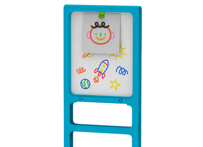 Discovery Kids Glow Easel Dual-Sided Art Station