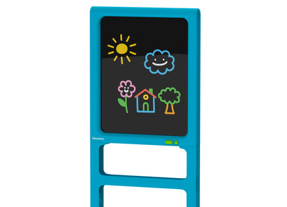 Discovery Kids Glow Easel Dual-Sided Art Station