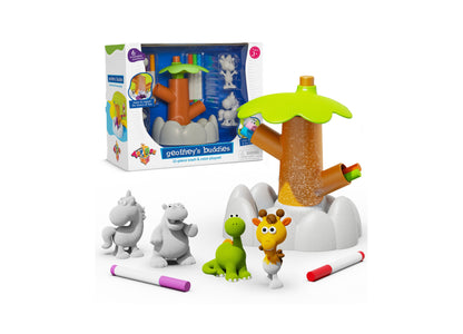 Geoffrey's Toy Box Buddies Wash Color Playset