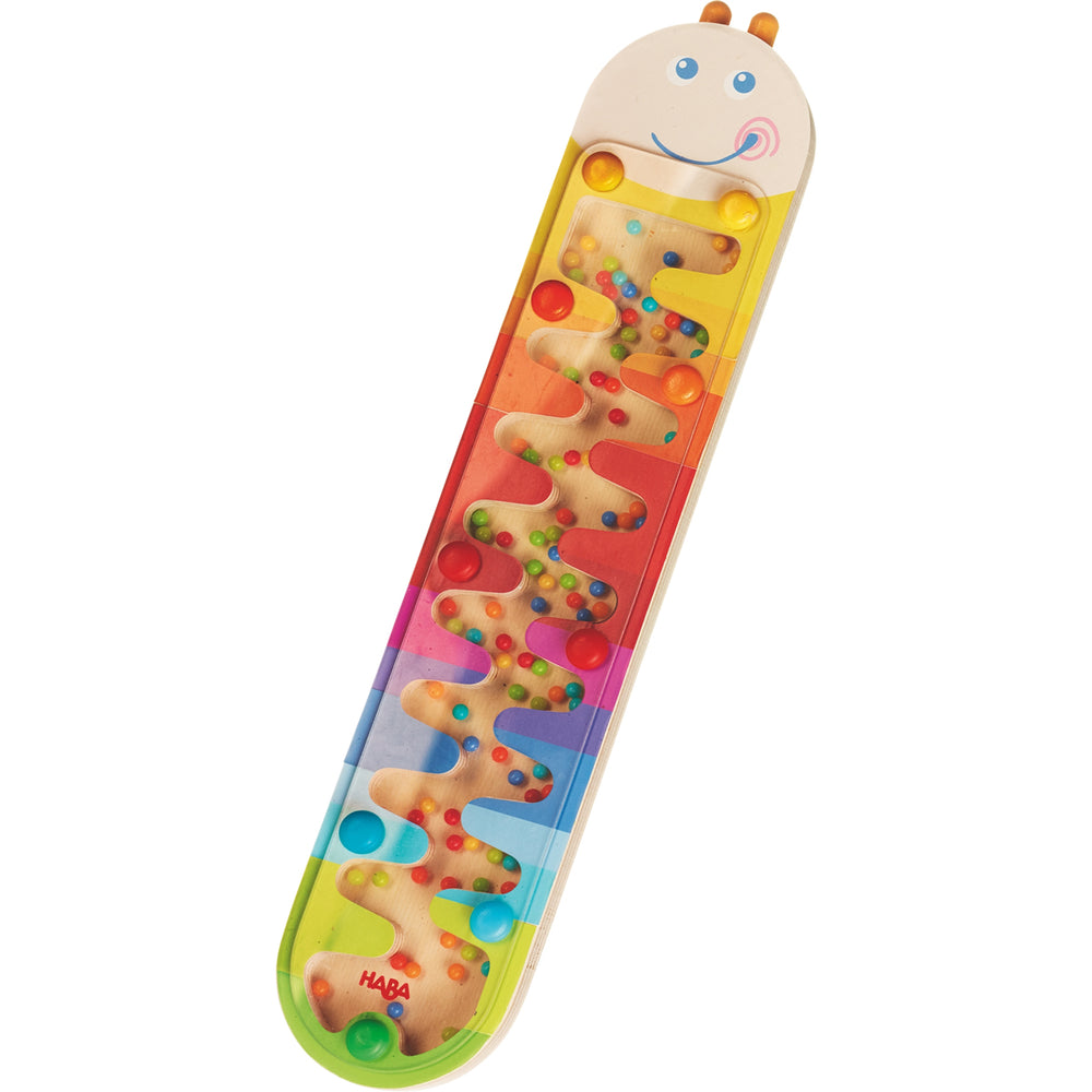 HABA Wormy Rainmaker Musical Shaker for Toddlers