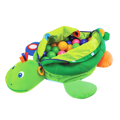 Melissa & Doug Turtle Ball Pit ‚Äì Colorful Indoor Playset