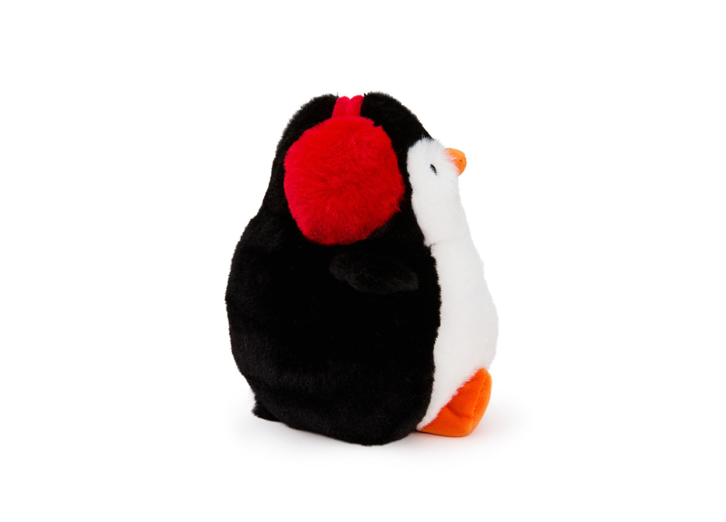 Geoffrey's Toy Box 6" Winter Penguin with Earmuffs Plush Toy