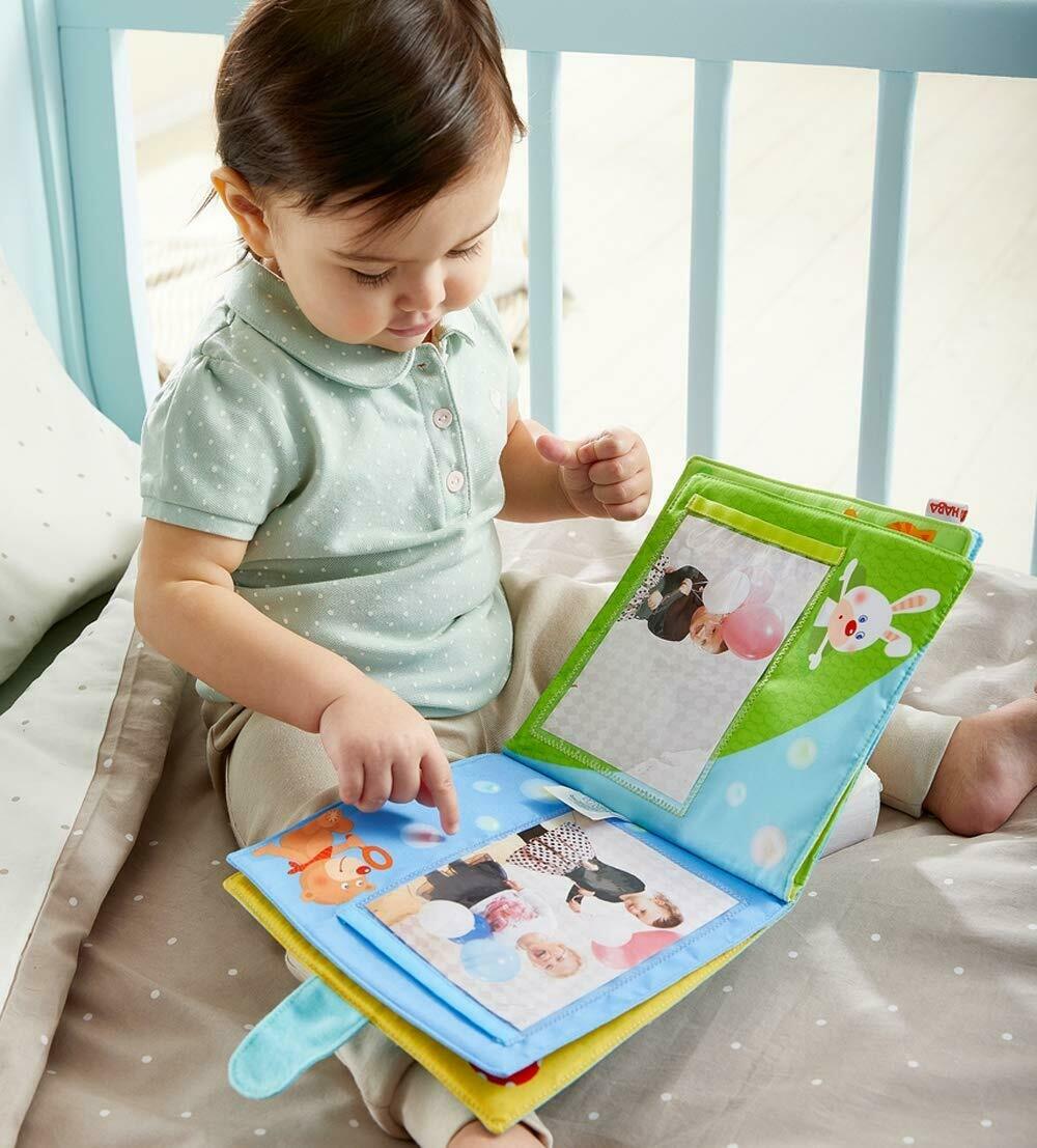 Playmates Interactive Soft Fabric Baby Photo Album