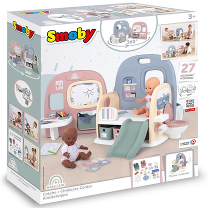 Smoby: Childcare Center Playset - Children's Play Center For Baby Dolls, Kids Ages 3+