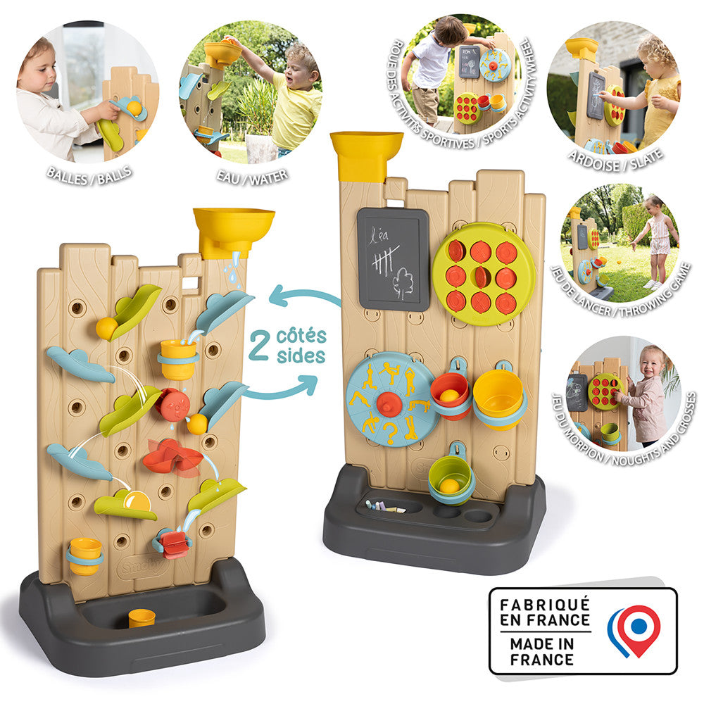 Smoby: Activity Wall - 32" High Water & Ball Play Center, Ages 2+