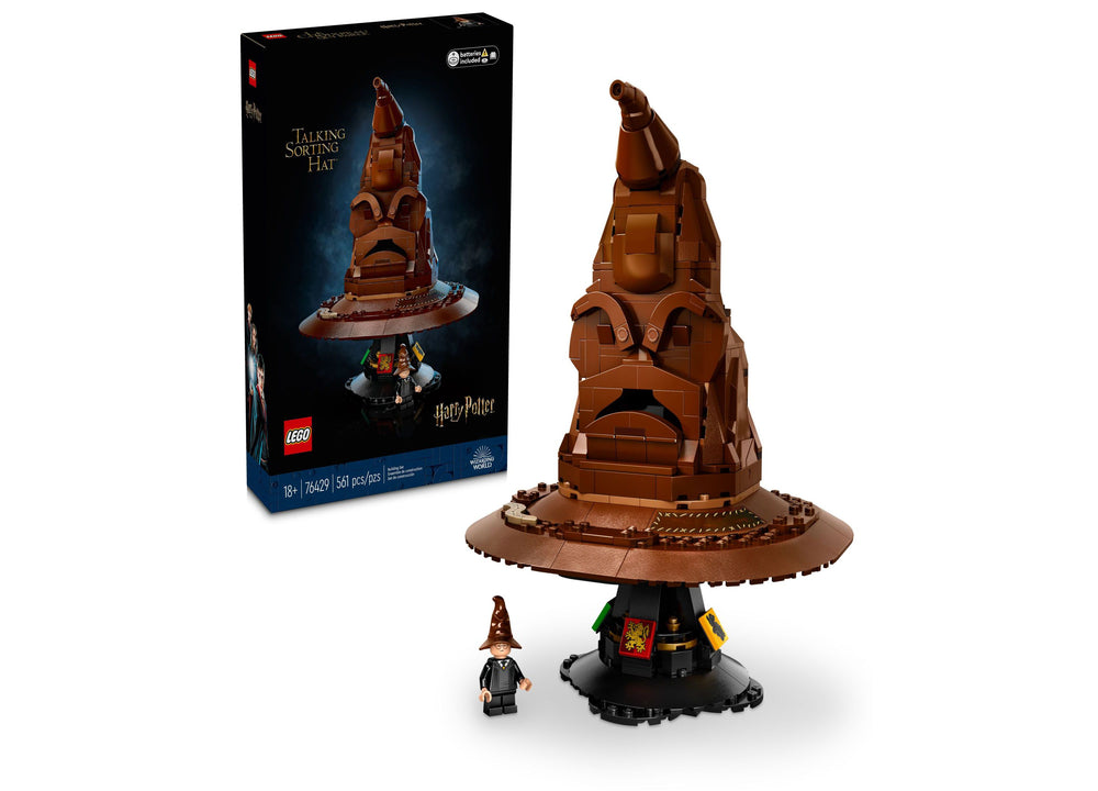 LEGO® Harry Potter Talking Sorting Hat 76429 Toy Building Set, 561 Pieces