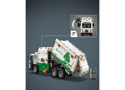 LEGO® Technic Mack LR Electric Garbage Truck Toy for Kids 42167, 503 Pieces