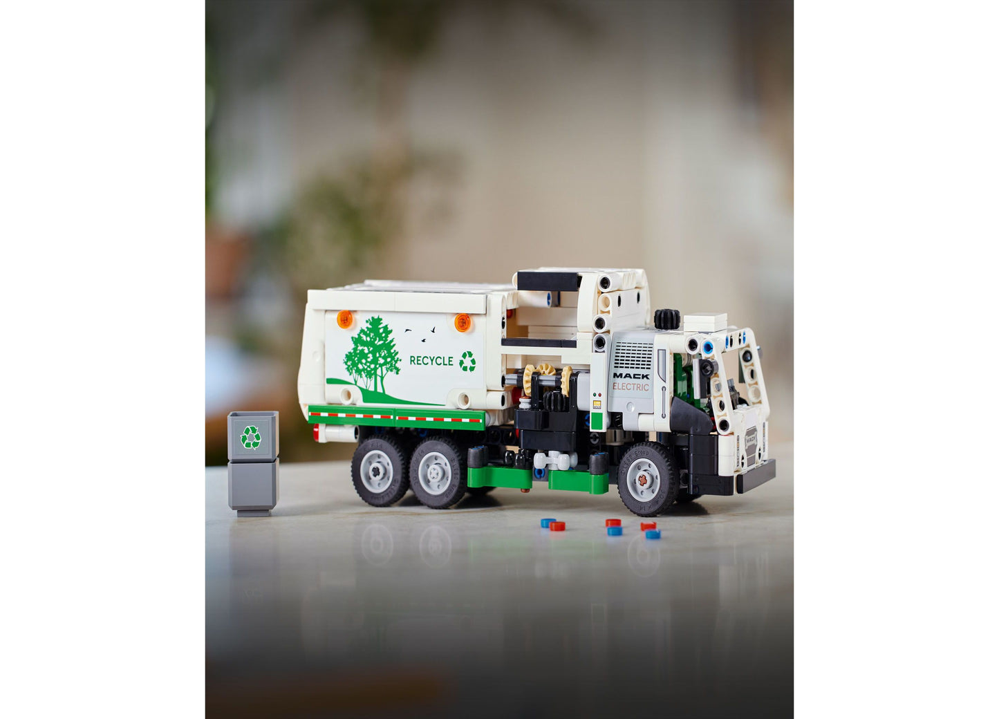 LEGO® Technic Mack LR Electric Garbage Truck Toy for Kids 42167, 503 Pieces